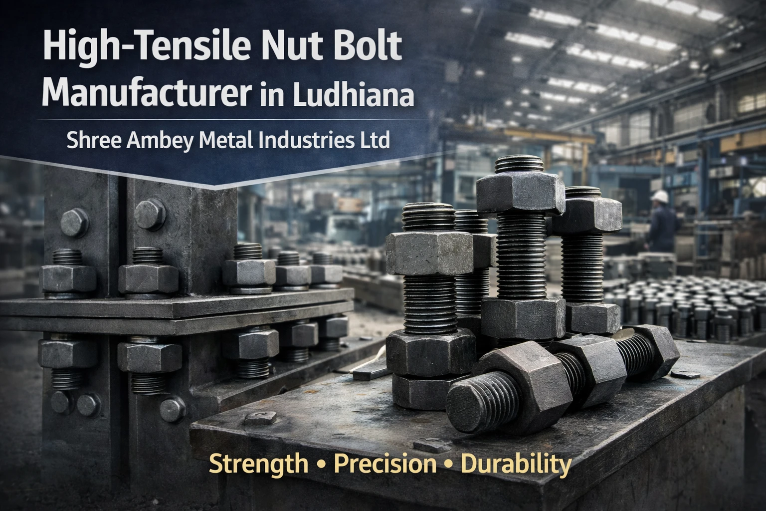 Strength You Can Trust – High Tensile Nut Bolts by Shree Ambey Fasteners